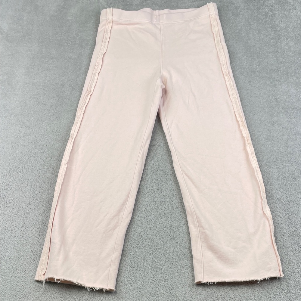 NEW Frank & Eileen S 100% Cotton Bella Women's Pink Wide Leg Pants,USA FLAW